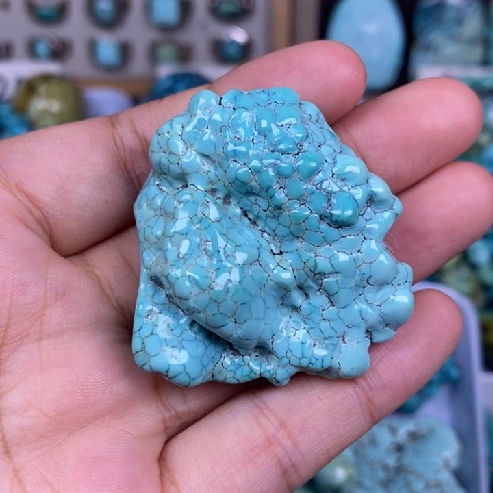 未镶嵌绿松石颈饰
