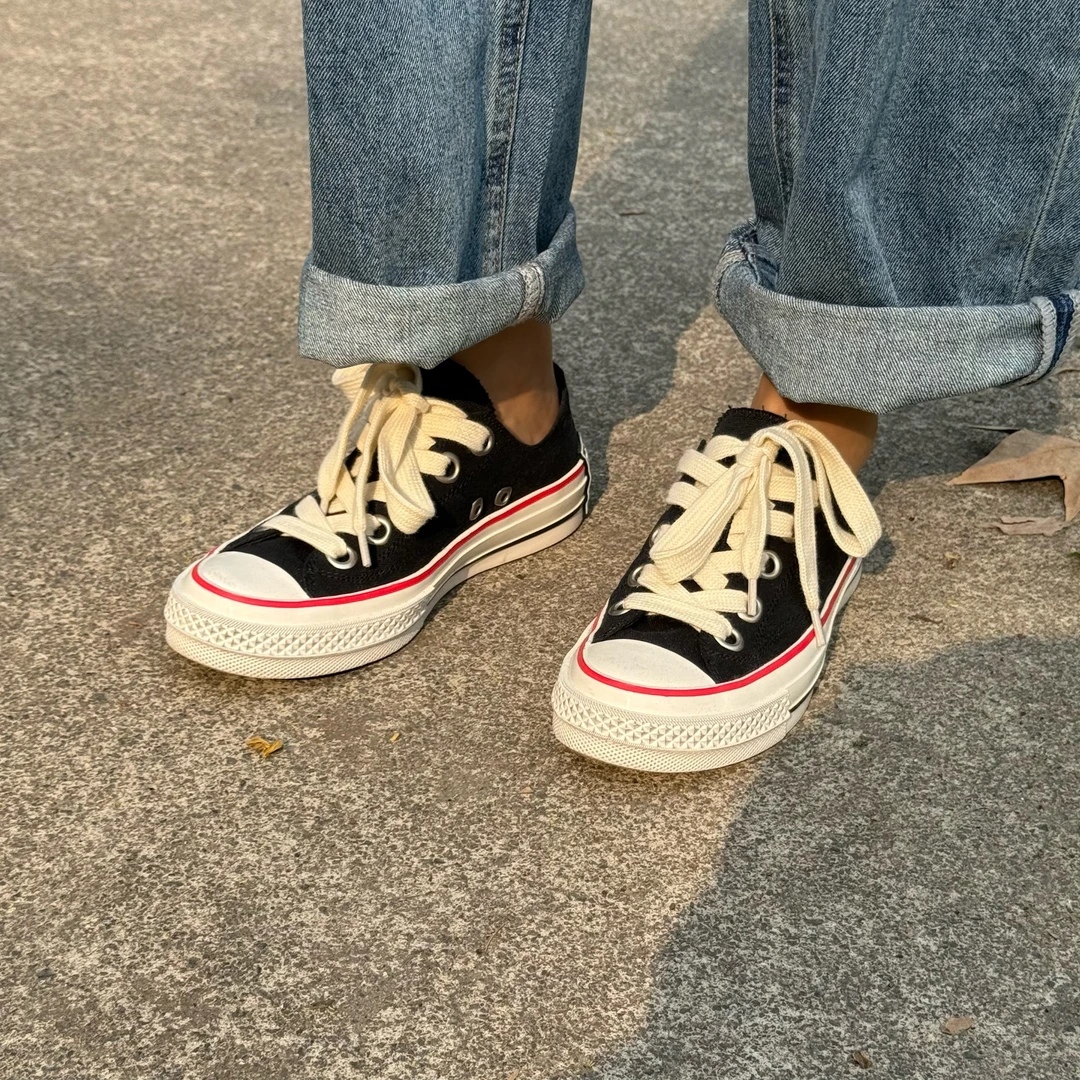 大小与【超软底】春季新款高街潮流洋气时尚百搭休闲帆布鞋74657