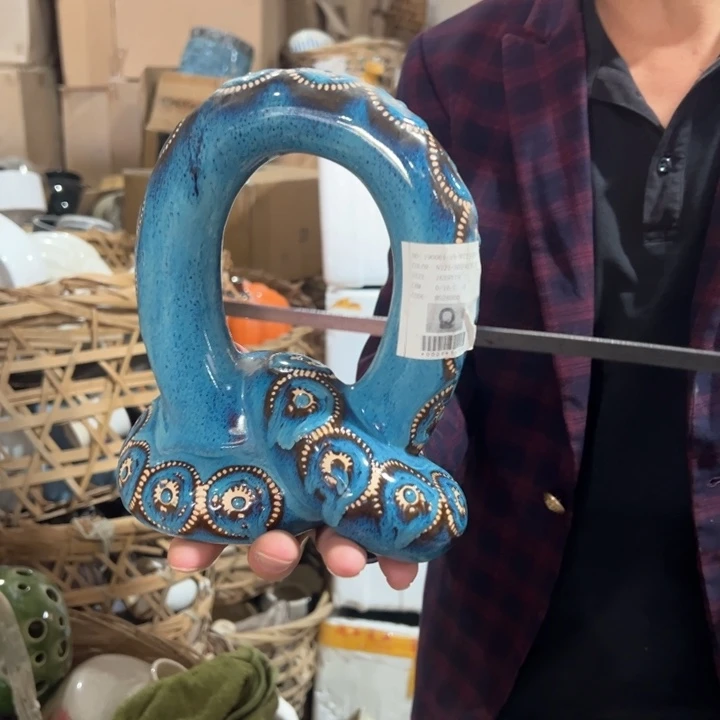 陶瓷花瓶摆件外贸出口（微瑕）高20