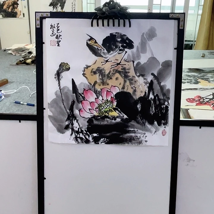 国画张圣敏先生纯手绘作品