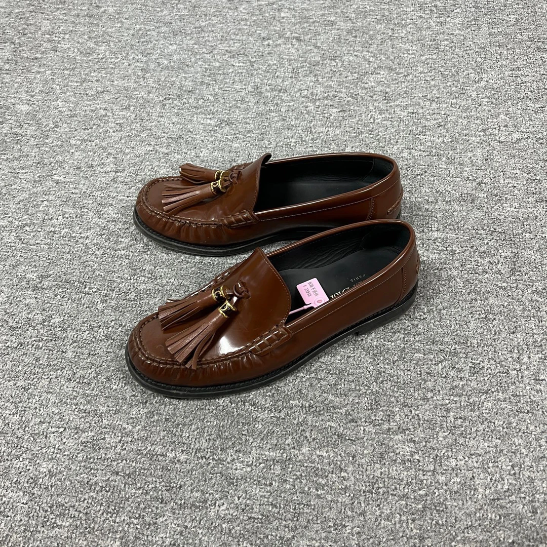 99新 AMIPARIS Dior 流苏 乐福鞋39.5码