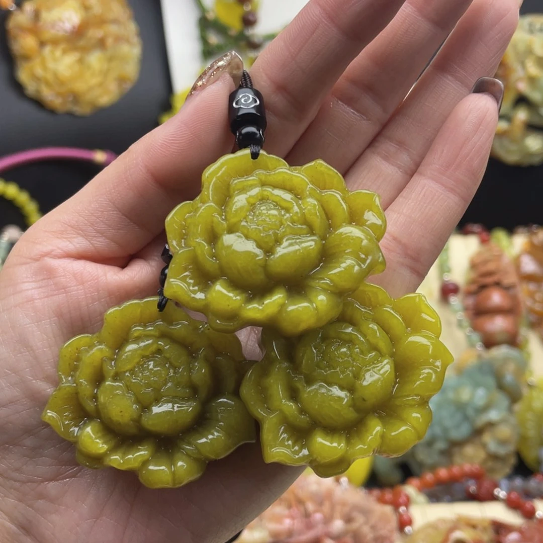 未镶嵌蛇纹石玉颈饰