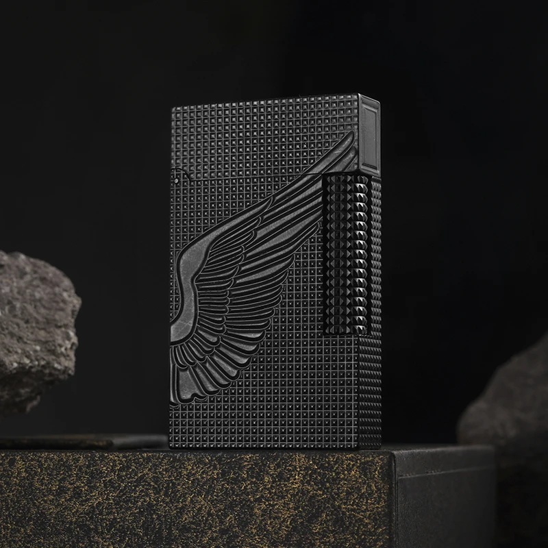 卡缇CATI正品朗声打火机 黑色天使之翼 福袋