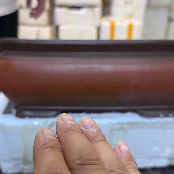 紫砂花盆口径33.23.13口径