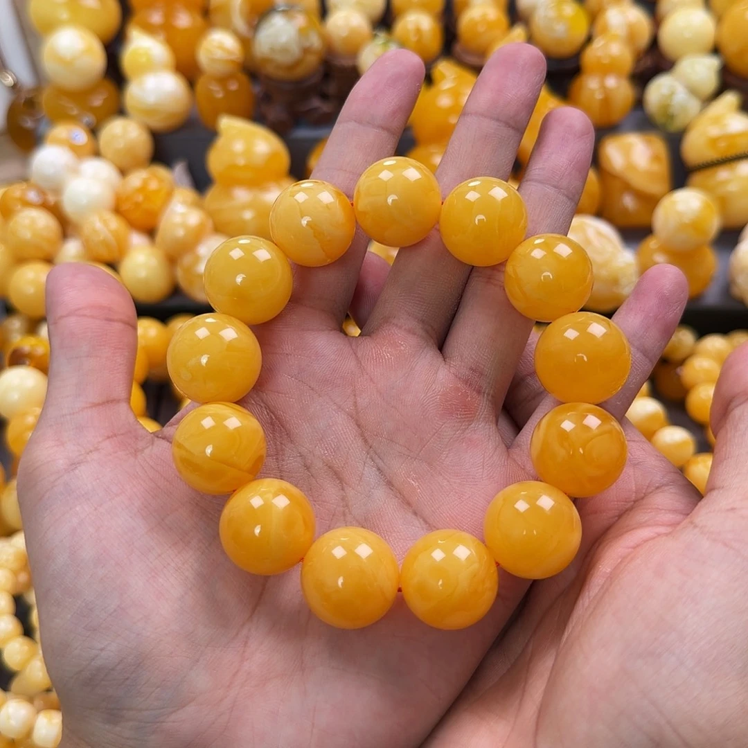 琥珀未镶嵌珠宝奇石19mm+