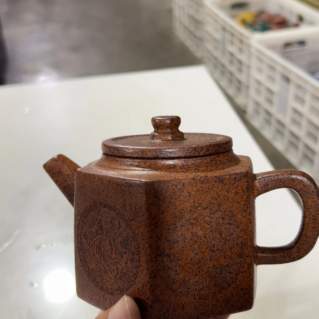 茶壶紫砂老厂紫砂壶一件！