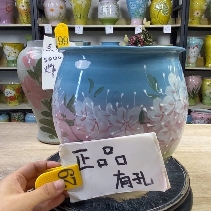 景德镇高温陶瓷花盆