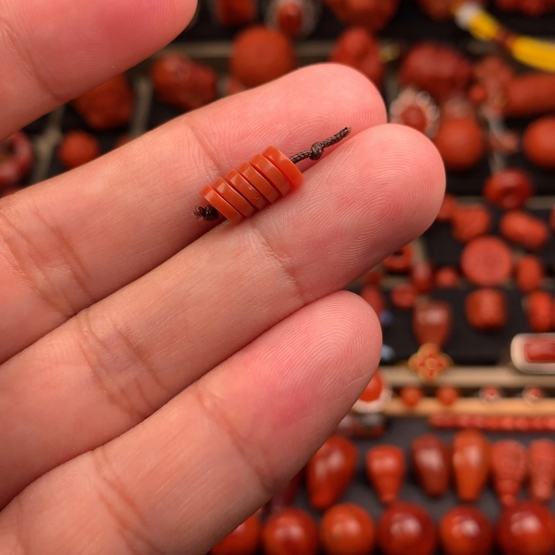 未镶嵌精工直切隔片6南红玛瑙