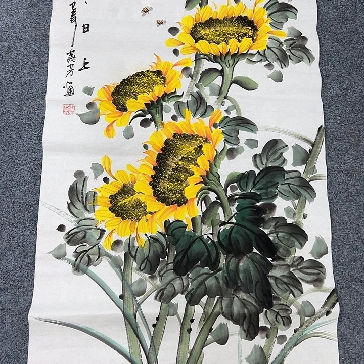 国画纯手绘作品图