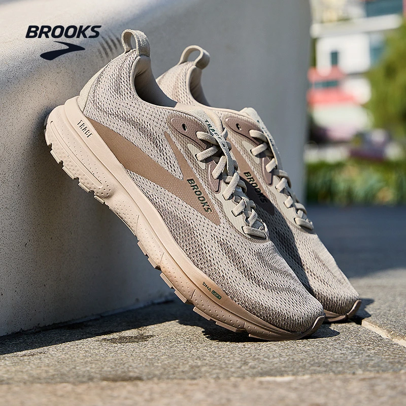 BROOKS布鲁克斯Trace轨迹4缓震跑鞋男女款避震运动鞋专业跑步轻量