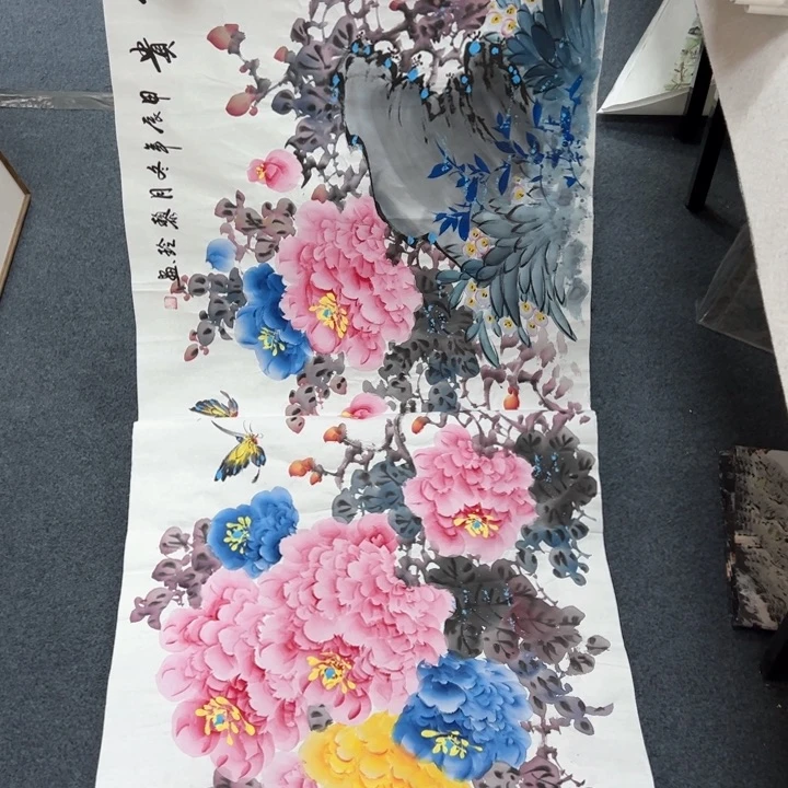 国画纯手绘作品欣赏图