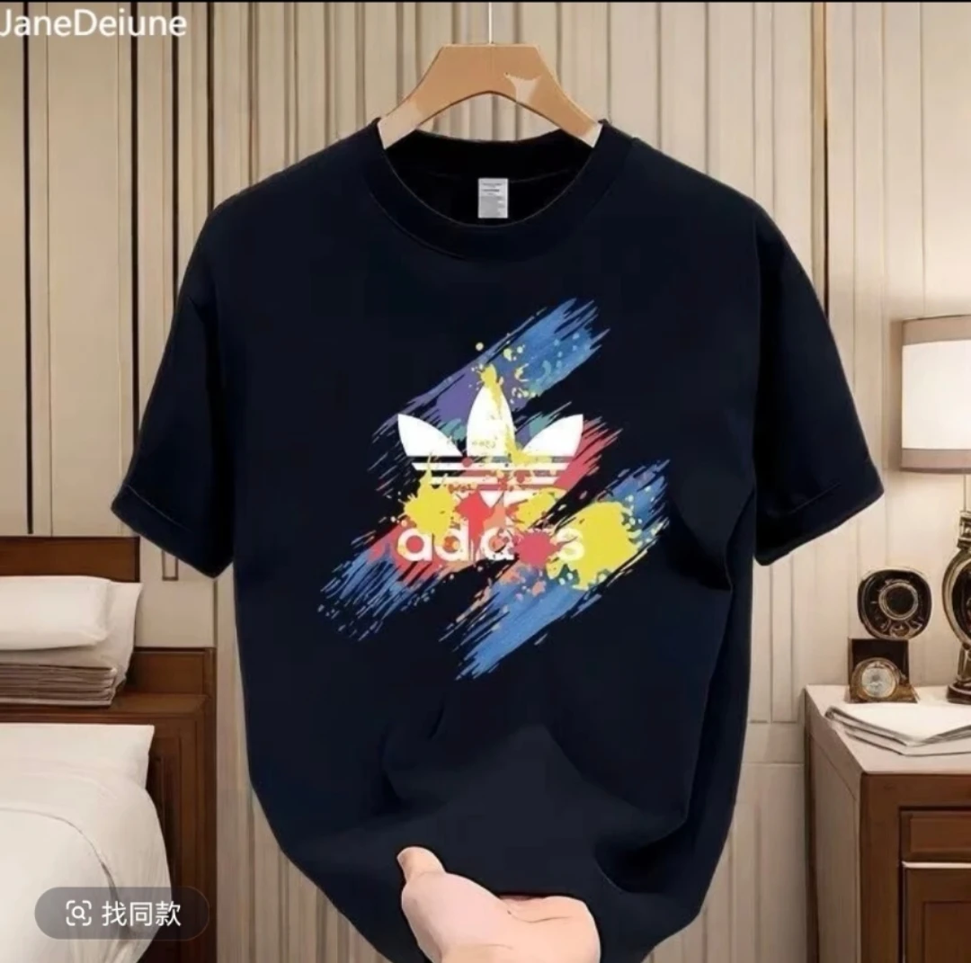 11【一折粉丝福利】夏季男女同款百搭时尚潮牌短袖T恤