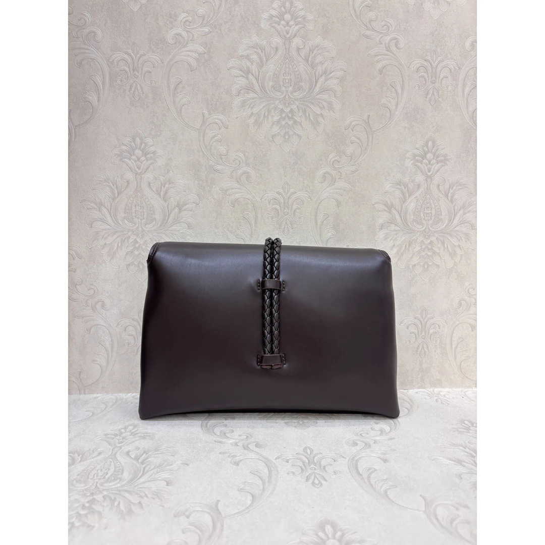 Laugh Queen手工打造真皮女士新款包 10894 咖色 钩 28cm