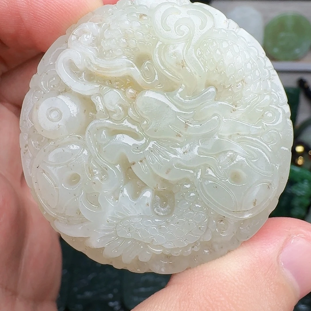 颈饰未镶嵌和田玉