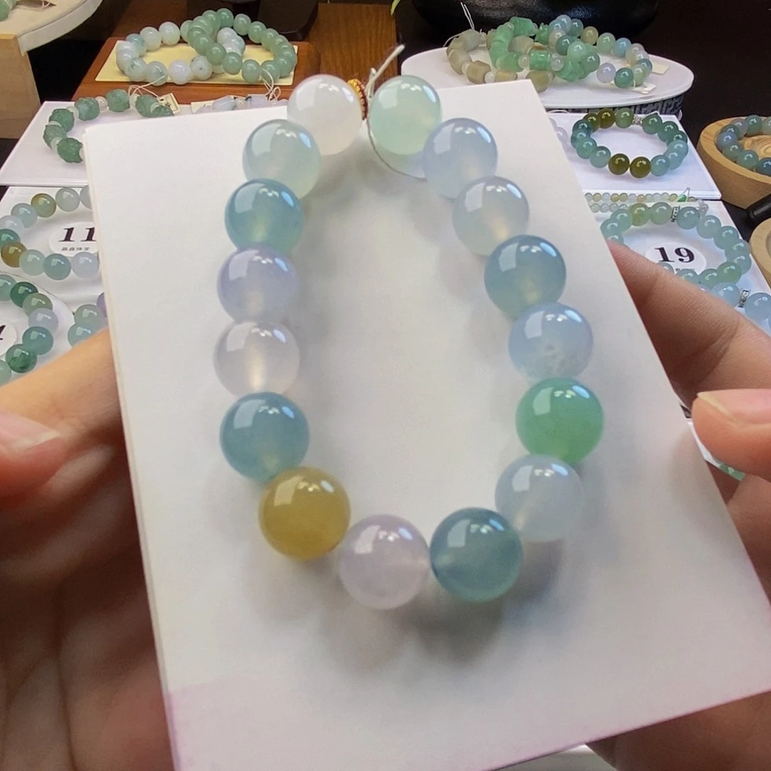 定制翡翠未镶嵌翡翠卡11-12