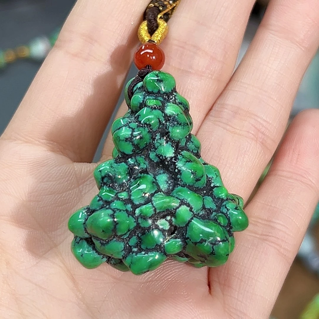 绿松石珠宝奇石未镶嵌