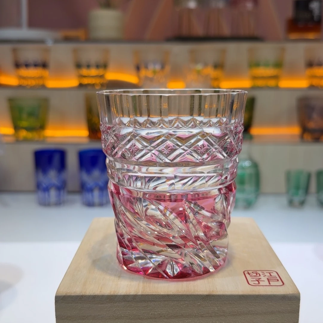 手柄款水晶玻璃水晶杯