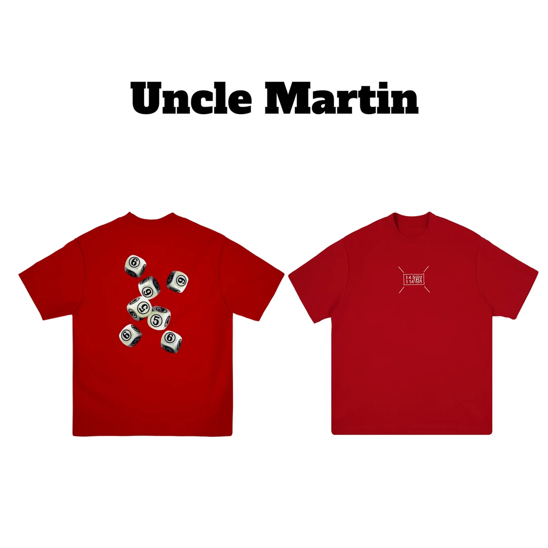 马丁叔叔 25开春新款上新百搭时尚T恤