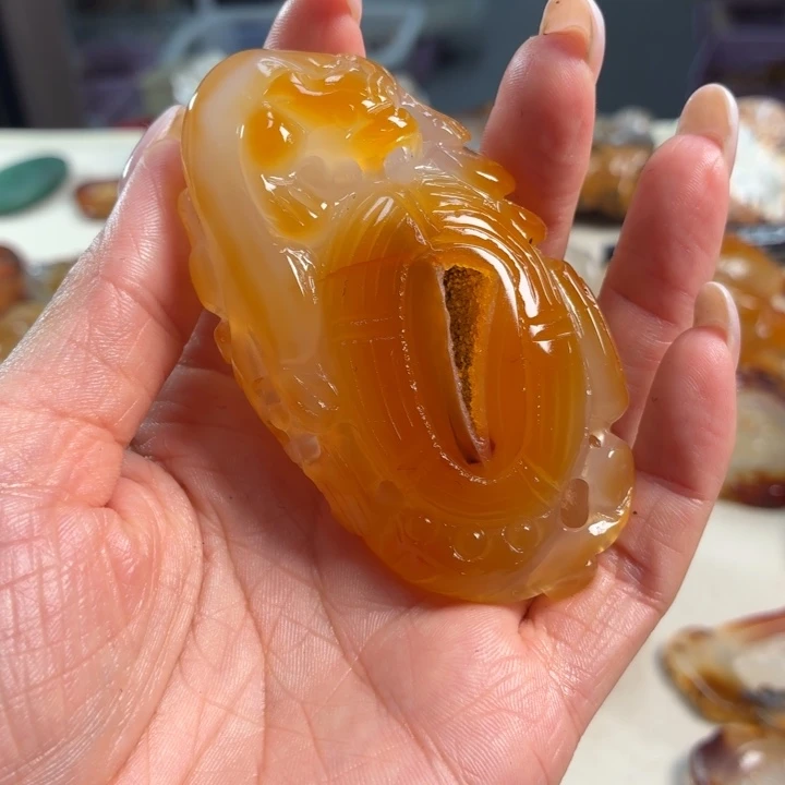 玛瑙/玉髓未镶嵌吊坠(不含链)