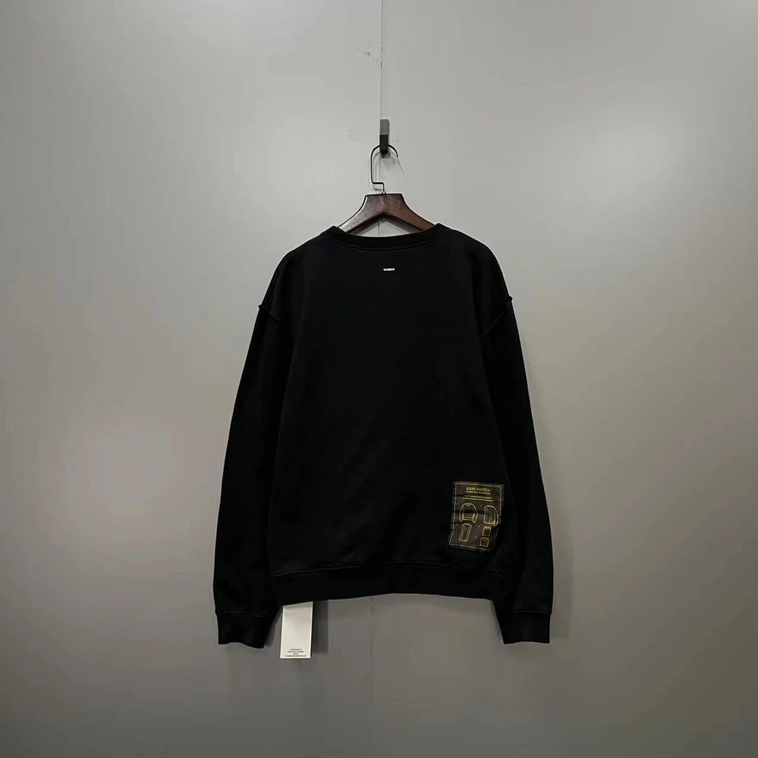 99新 LouisVuitton/路易威登 h825  黑色卫衣 S码 202537