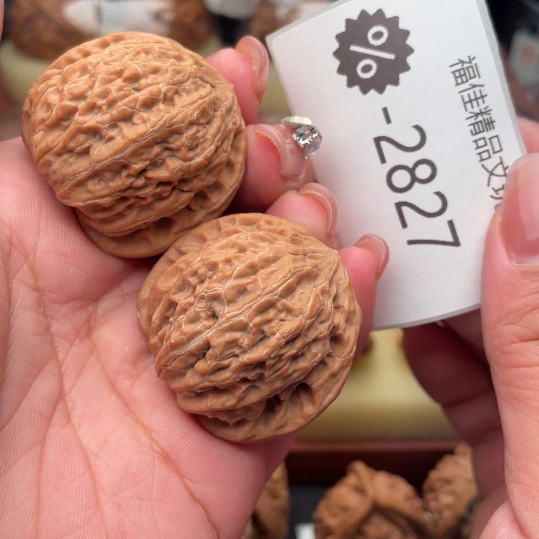 文玩核桃把件38原装铁锤妹妹