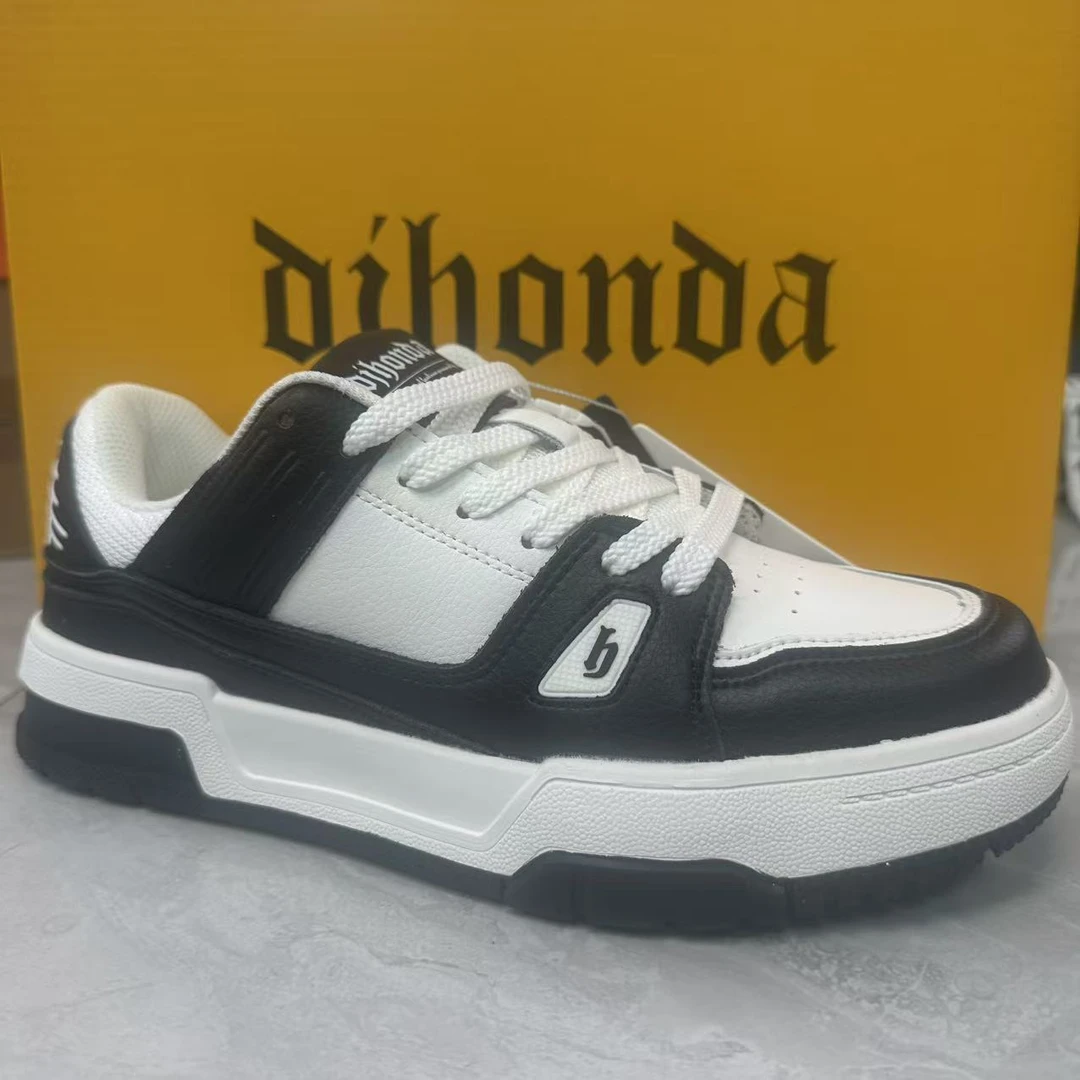 4503 黑色  休闲百搭四季板鞋男单鞋