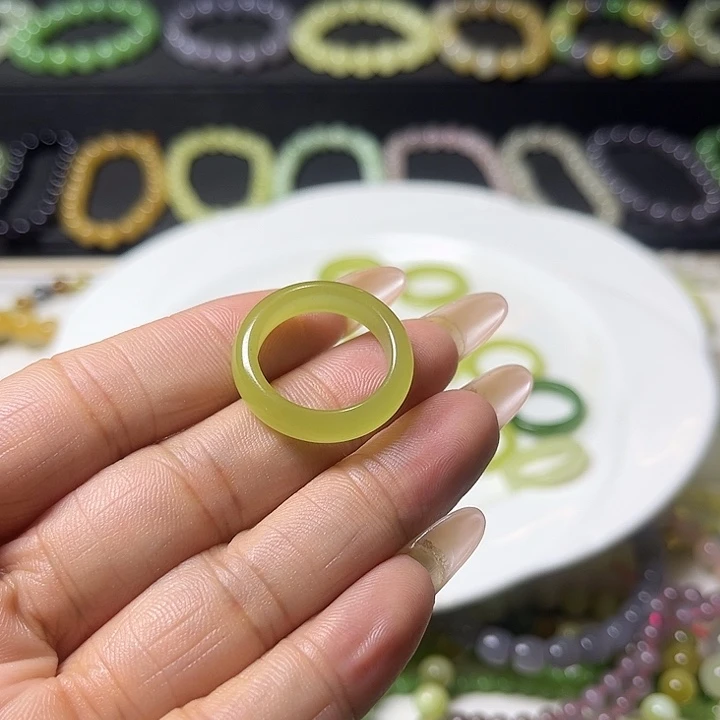 春***旧和田玉戒圈未镶嵌