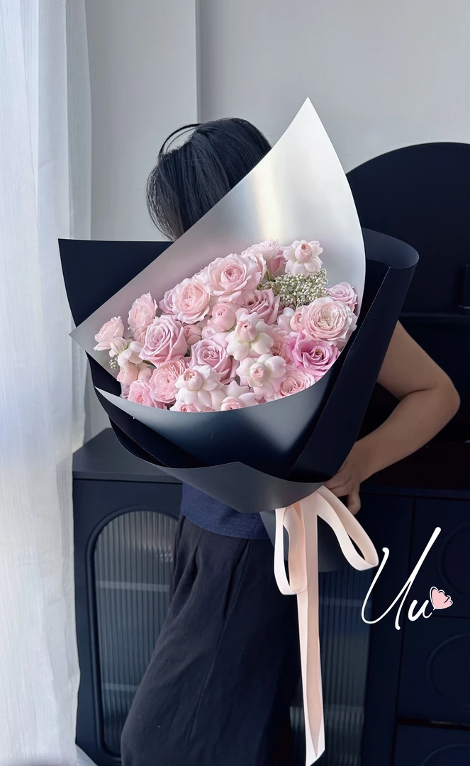 【花姿材】157克加厚硬挺纸 ”站得稳“造型艺术纸鲜花包装纸