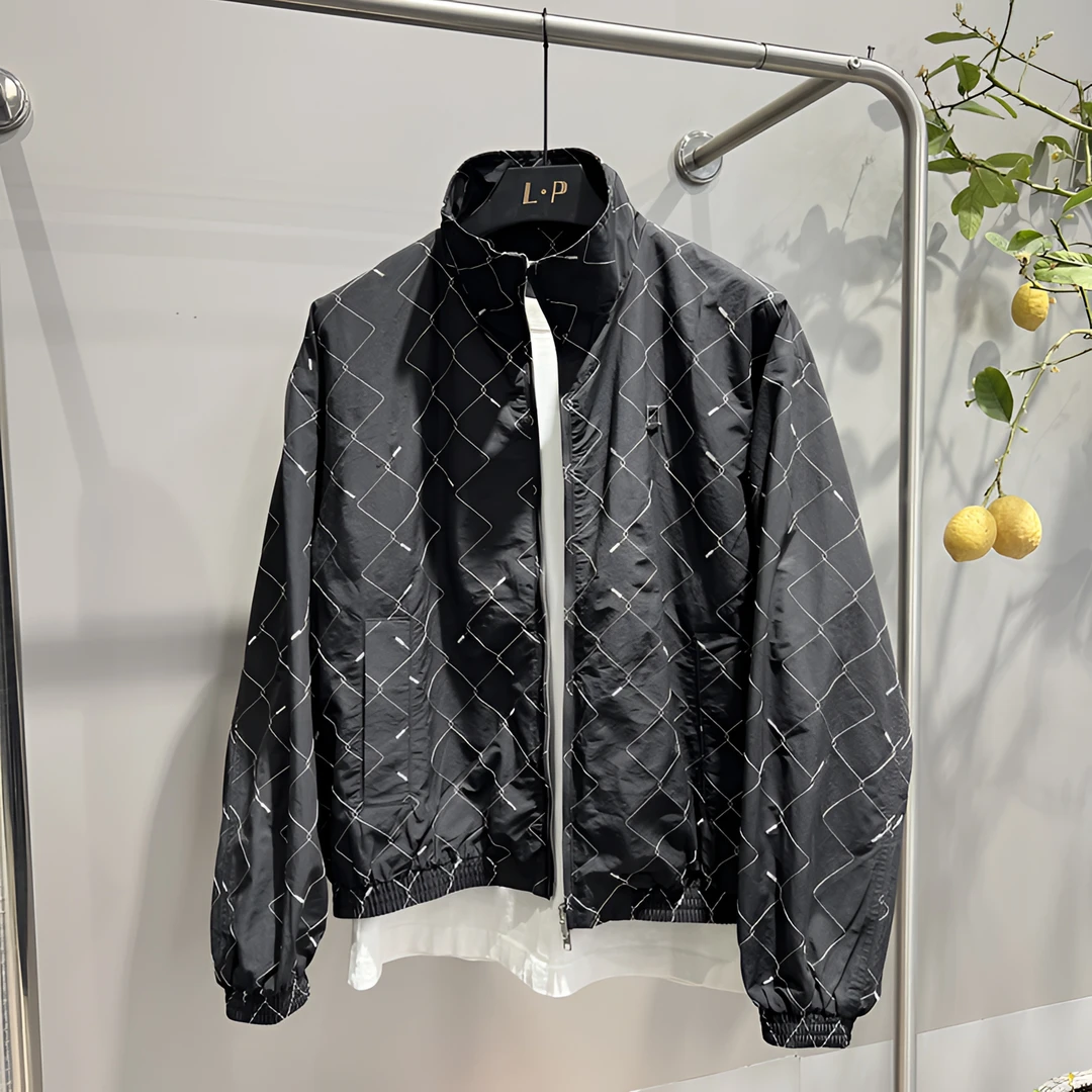 几凡【10677】春款单外套，商场品质 立领，简约休闲 实体店现货秒发