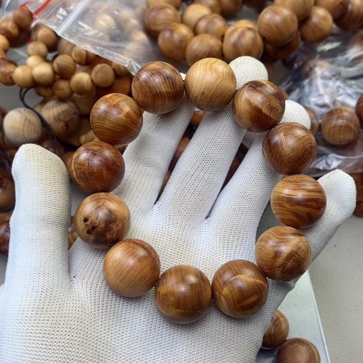 柏木（崖柏）手串/手链20龙胆闪电瑕疵