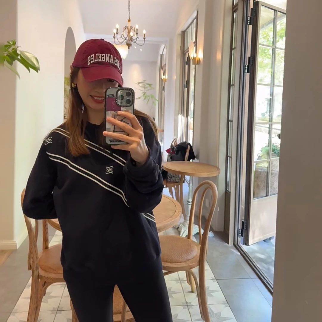 99新 FENDI/芬迪 010966 双F图案加绒款连帽卫衣 M码