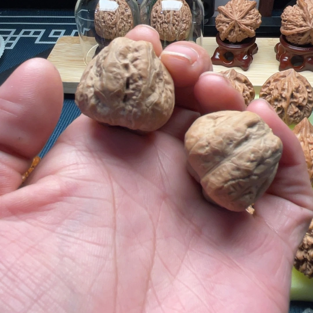 吊坠文玩核桃34尺全品玉蟾