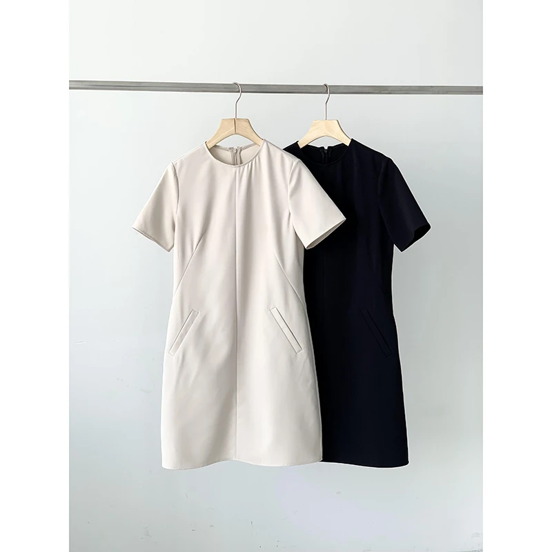 The*ry家短袖连衣裙