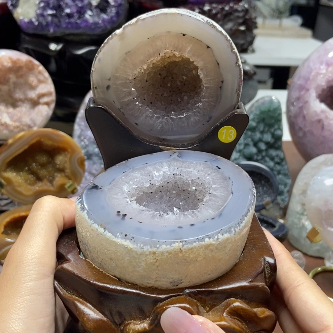 未镶嵌紫晶摆件水晶