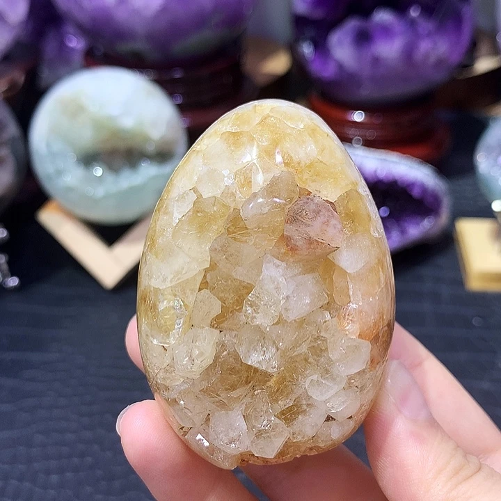 紫晶未镶嵌珠宝半成品