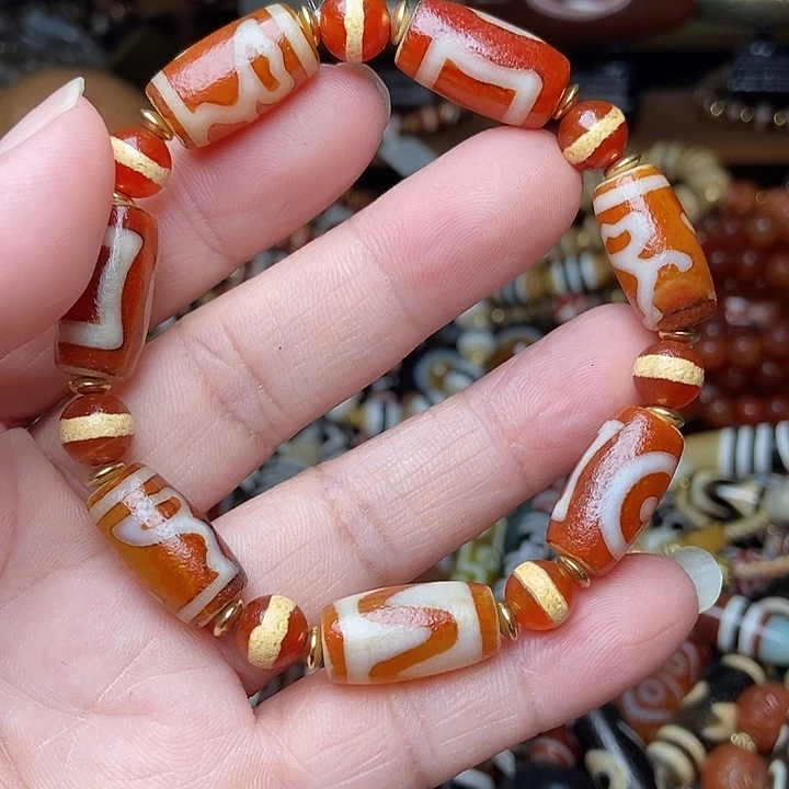 玛瑙/玉髓未镶嵌手链