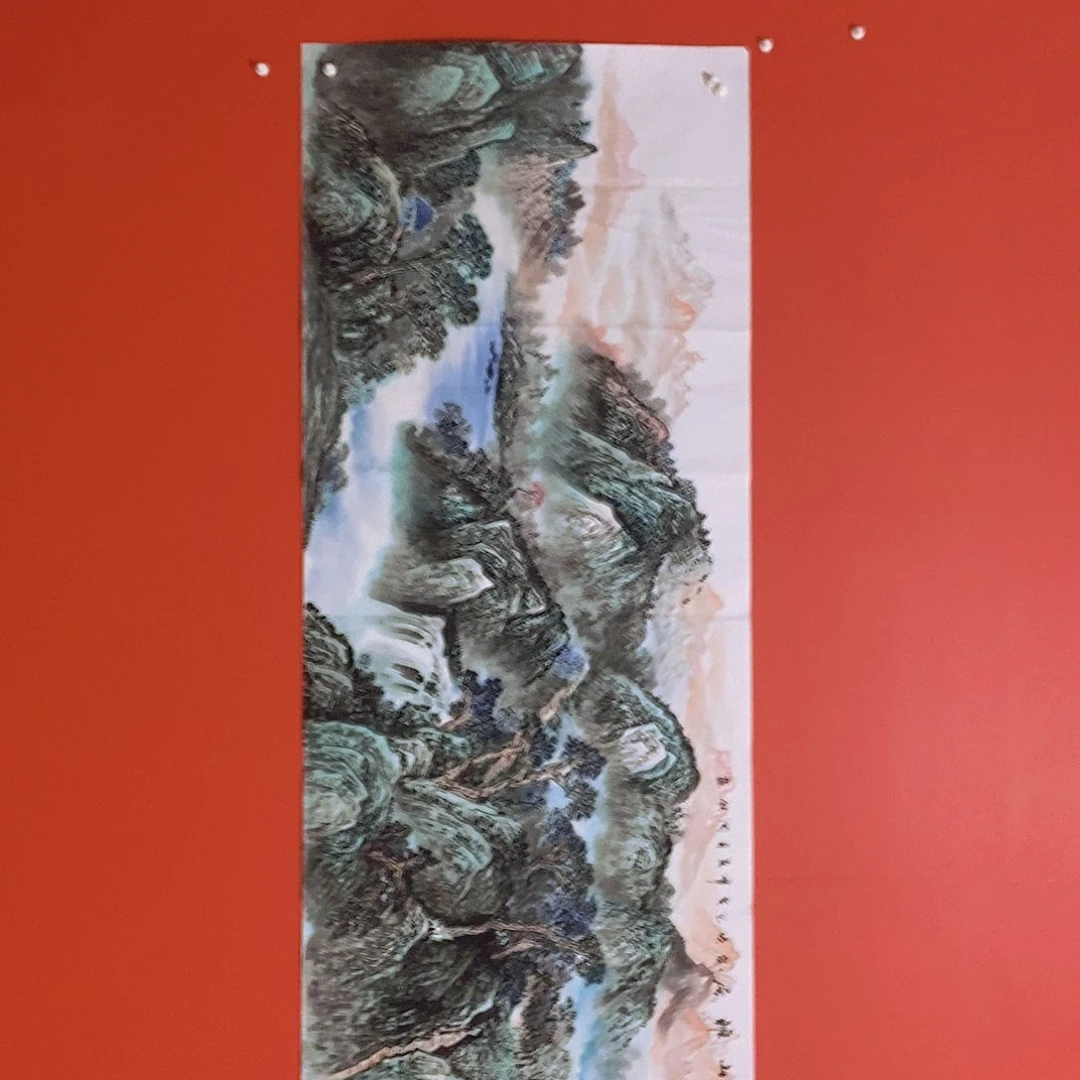 国画山水花鸟国画作品