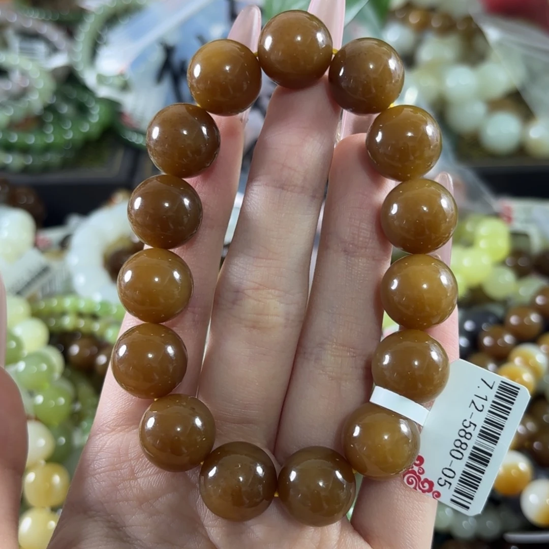 1***蛋手链未镶嵌和田玉