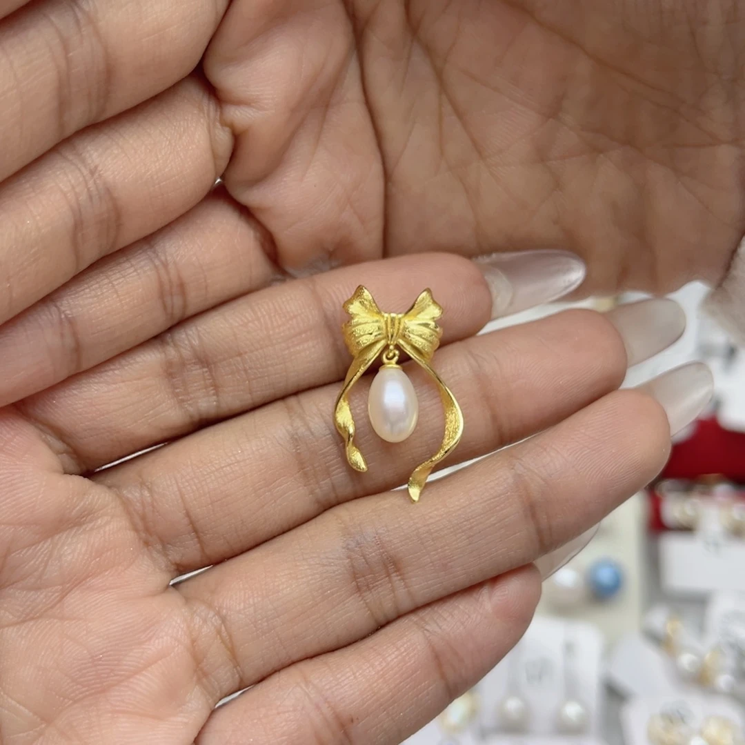 *****银S925镶嵌淡水珍珠戒指