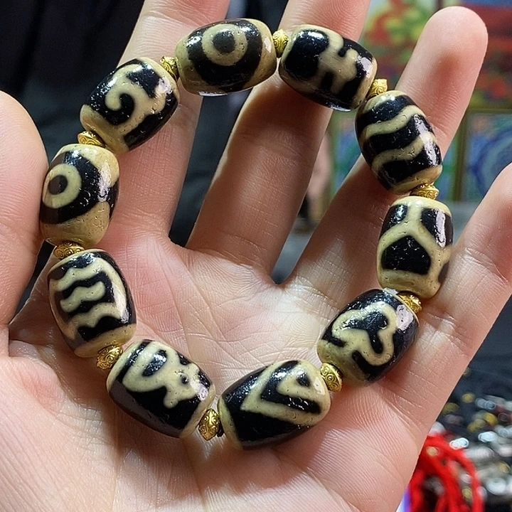 玛瑙/玉髓手串合金56