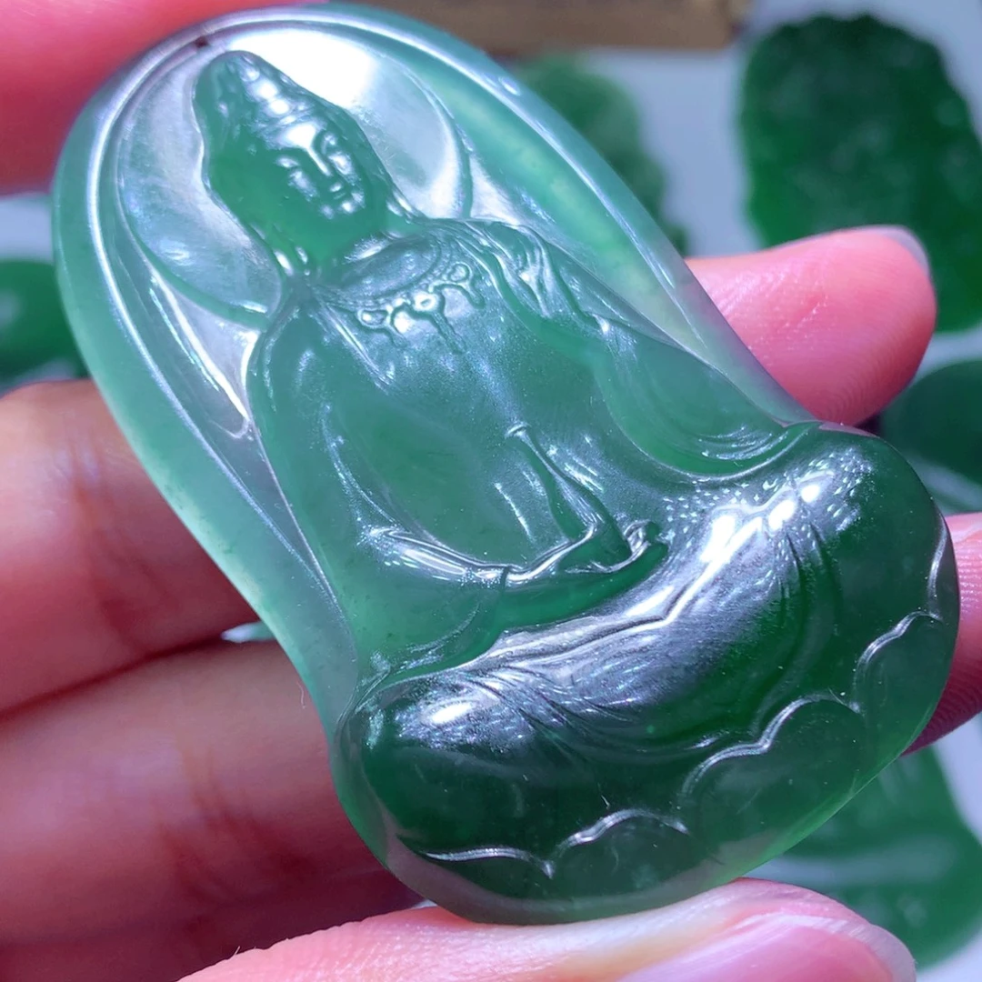 用***举定制翡翠未镶嵌天然