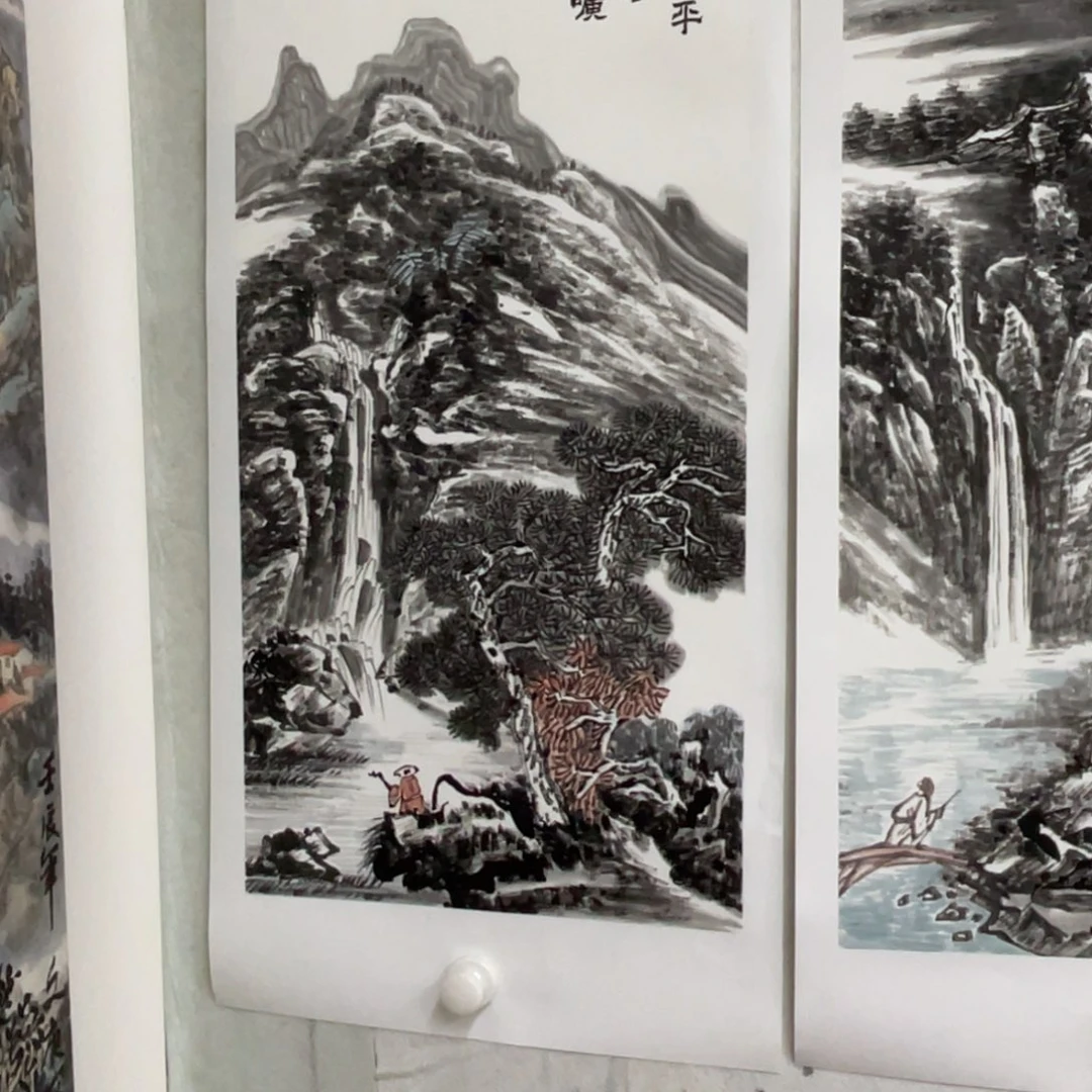 国画2平尺国画作品