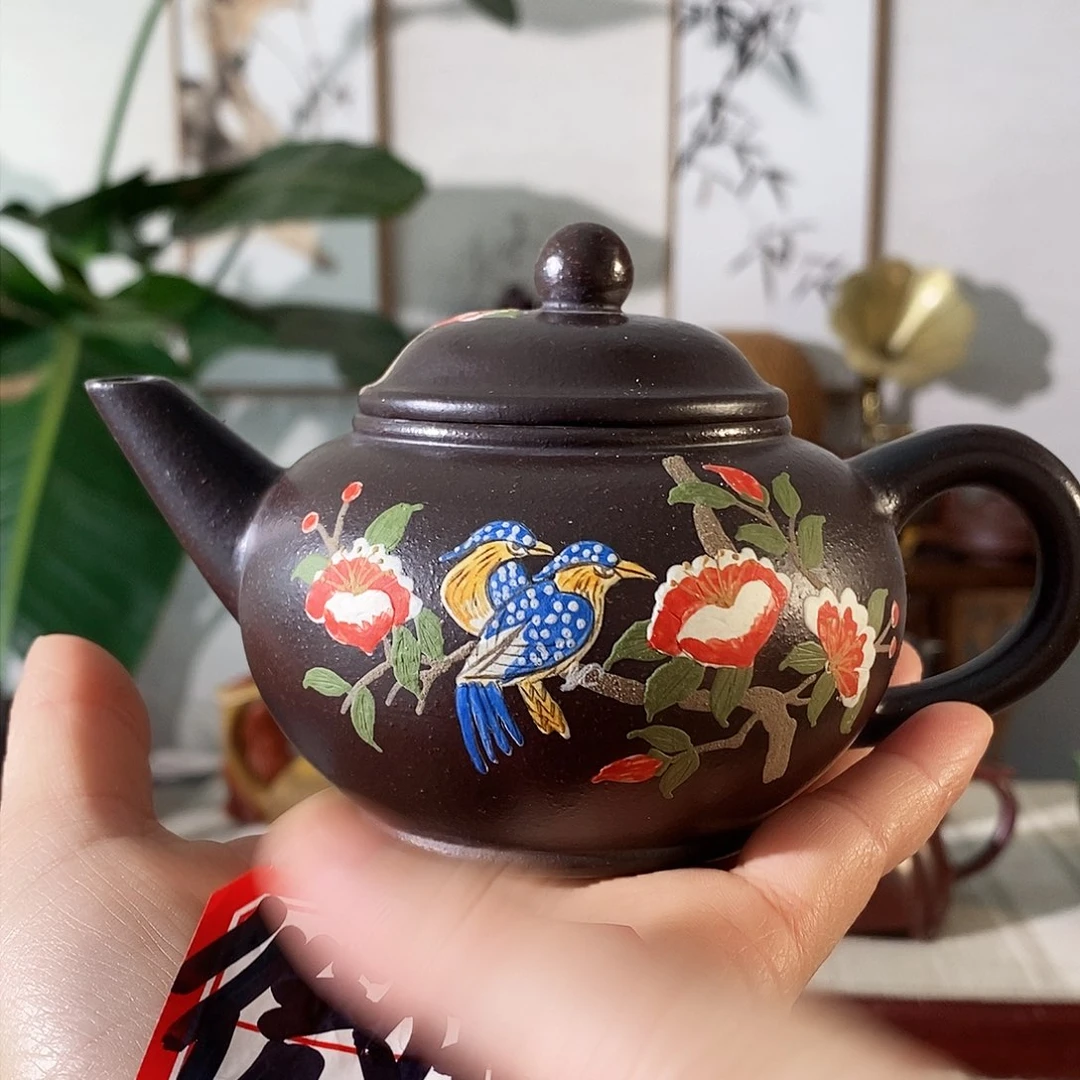 紫砂茶壶宜兴紫砂壶是