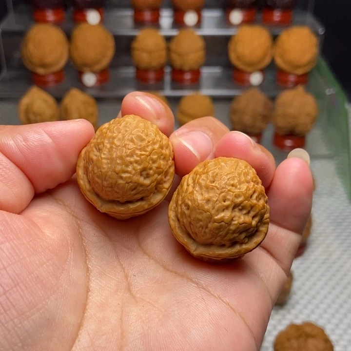 把件文玩核桃福星小铁锤10