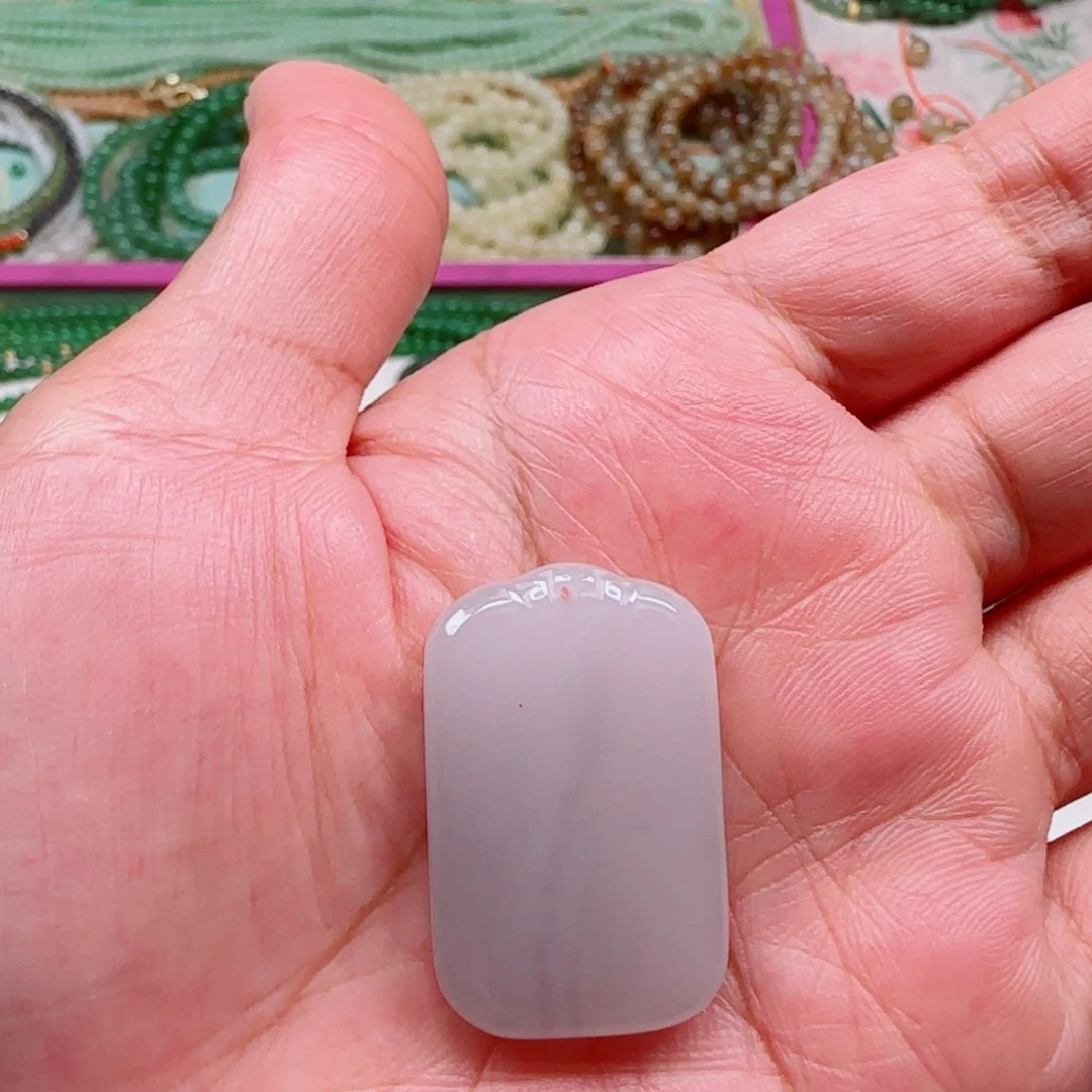 和田玉未镶嵌吊坠(不含链)