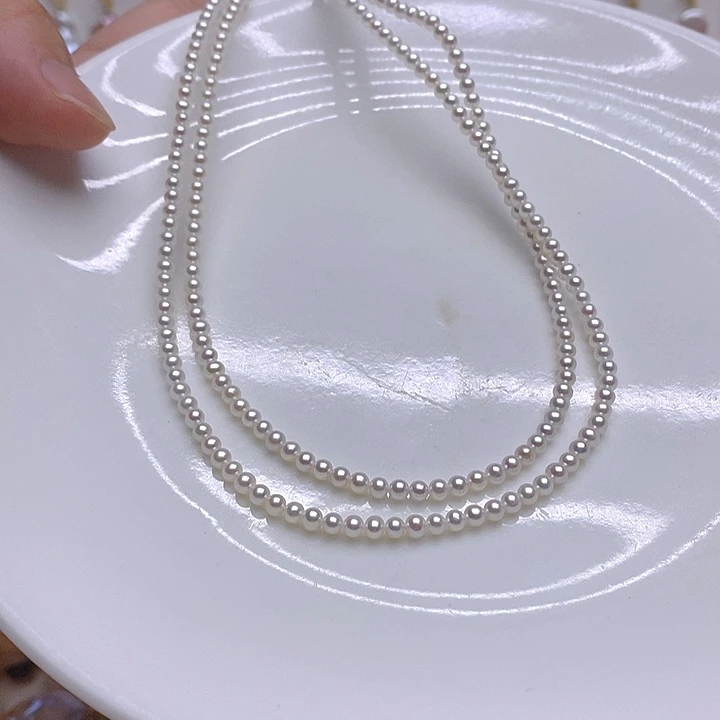 淡水珍珠未镶嵌颈饰盼*542