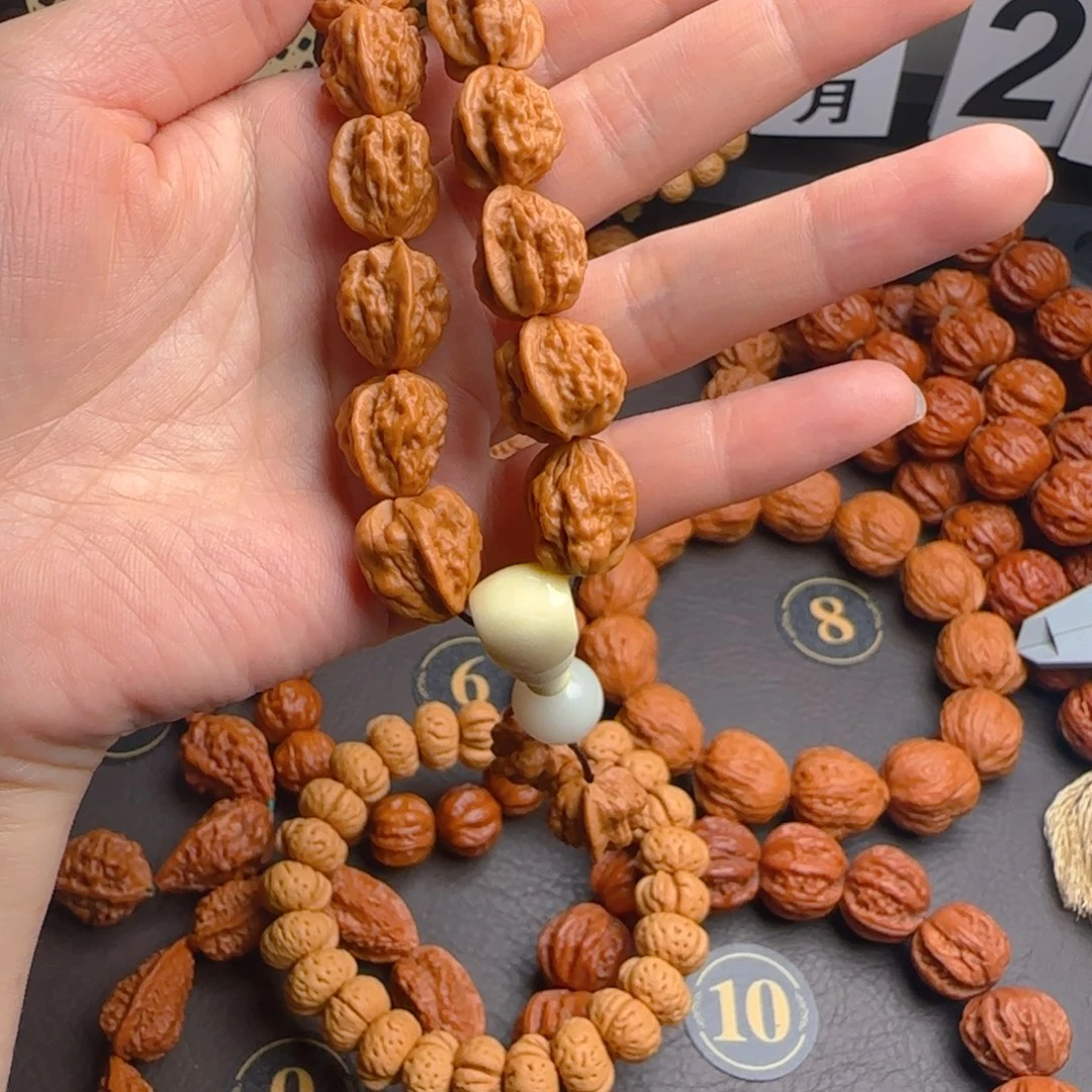 文玩核桃手串文玩核桃手串 蛤蟆头