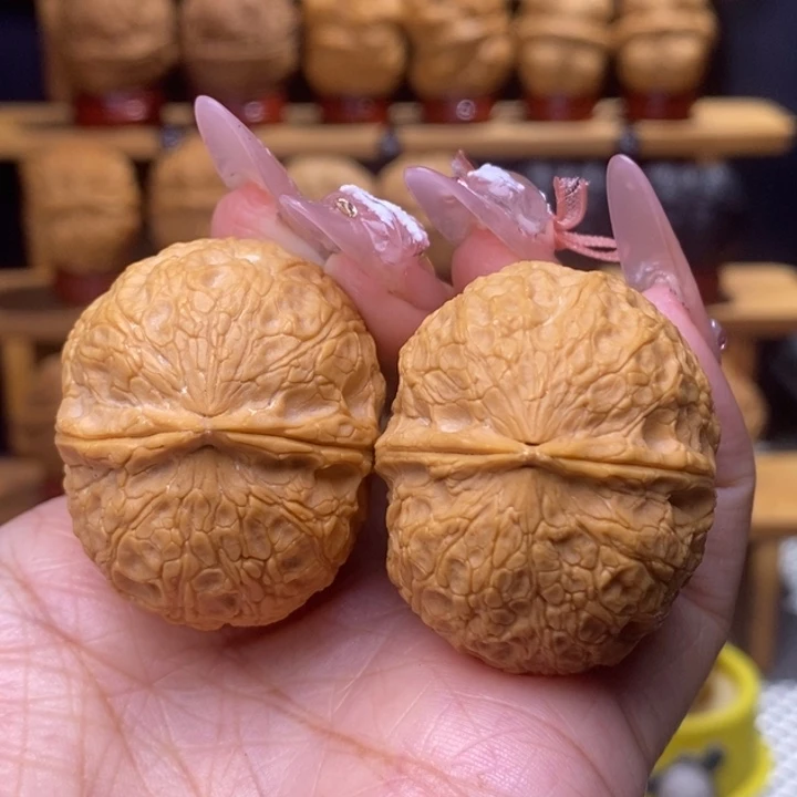 把件文玩核桃铁锤18号39尺