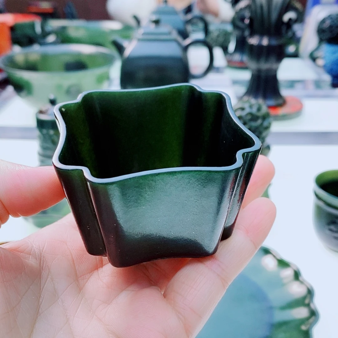 未镶嵌和田玉（青玉）把件子****光