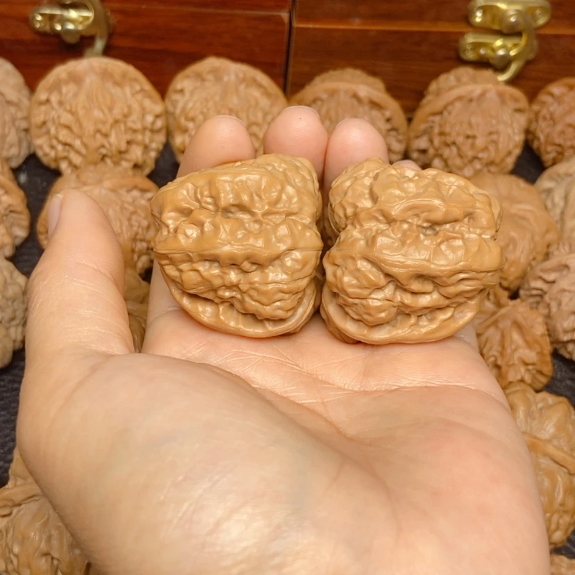 【闪购商品】吊坠文玩核桃黎****戏蛙蛙39